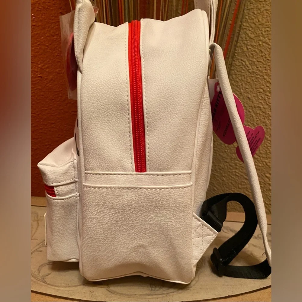 Hello Kitty - NEW - Sanrio Red and White Kids Backpack